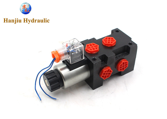 7 Spool 16 Gpm Backhoe Hydraulic Control Valve With 2 Joystick