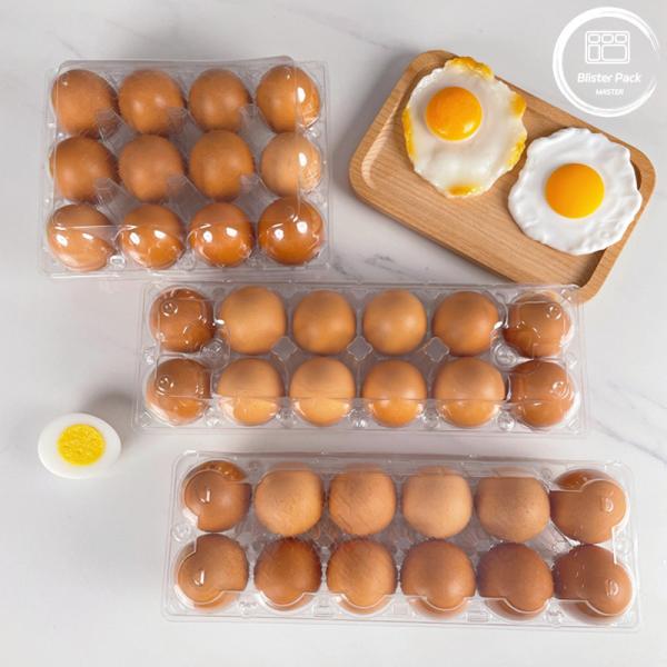 30 Hole Plastic Egg Tray Packaging Carton By Manufacturers For Secure Egg