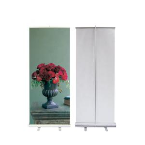 Quality 80x200cm Roll Up Banner Display Stand Digital Printing Sturdy Aluminum Frame wholesale