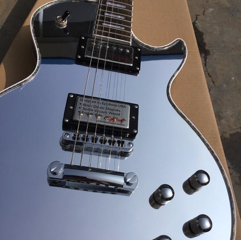 China custom factory new arrival mirror LP guitar China CUSTOM electric guitars store musical instruments