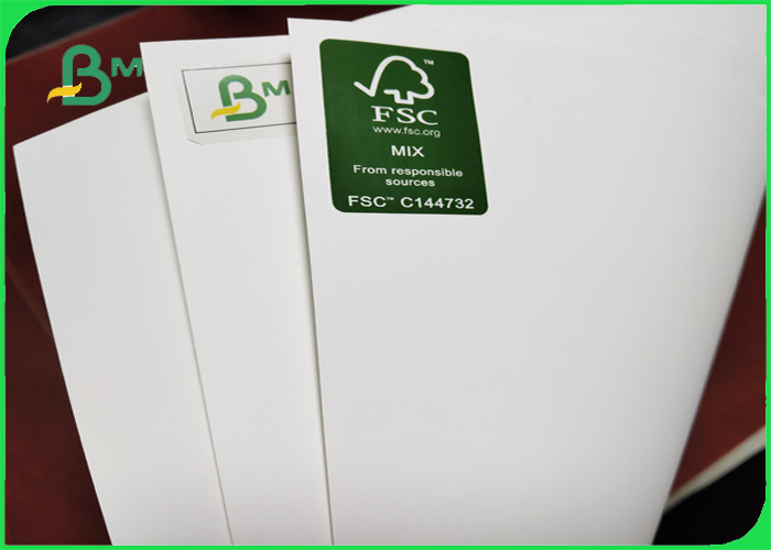 120gsm Stone Paper Material Calcium Carbonate 300mm High Resistance To Tear