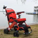 Aluminum Alloy 6 Km/H 100KG Foldable Power Wheelchair