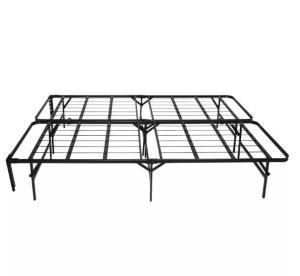 Quality Foldable Steel Bed Frame for Comfortable Bedroom Furniture in Employee Apartment wholesale
