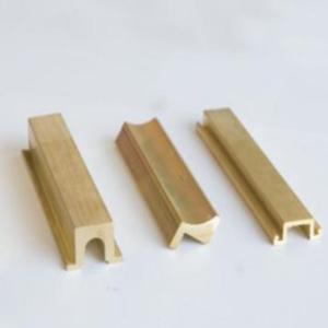 Quality Wearproof Solid Copper Profiles , SGS Anti Burglar Lock Profile wholesale