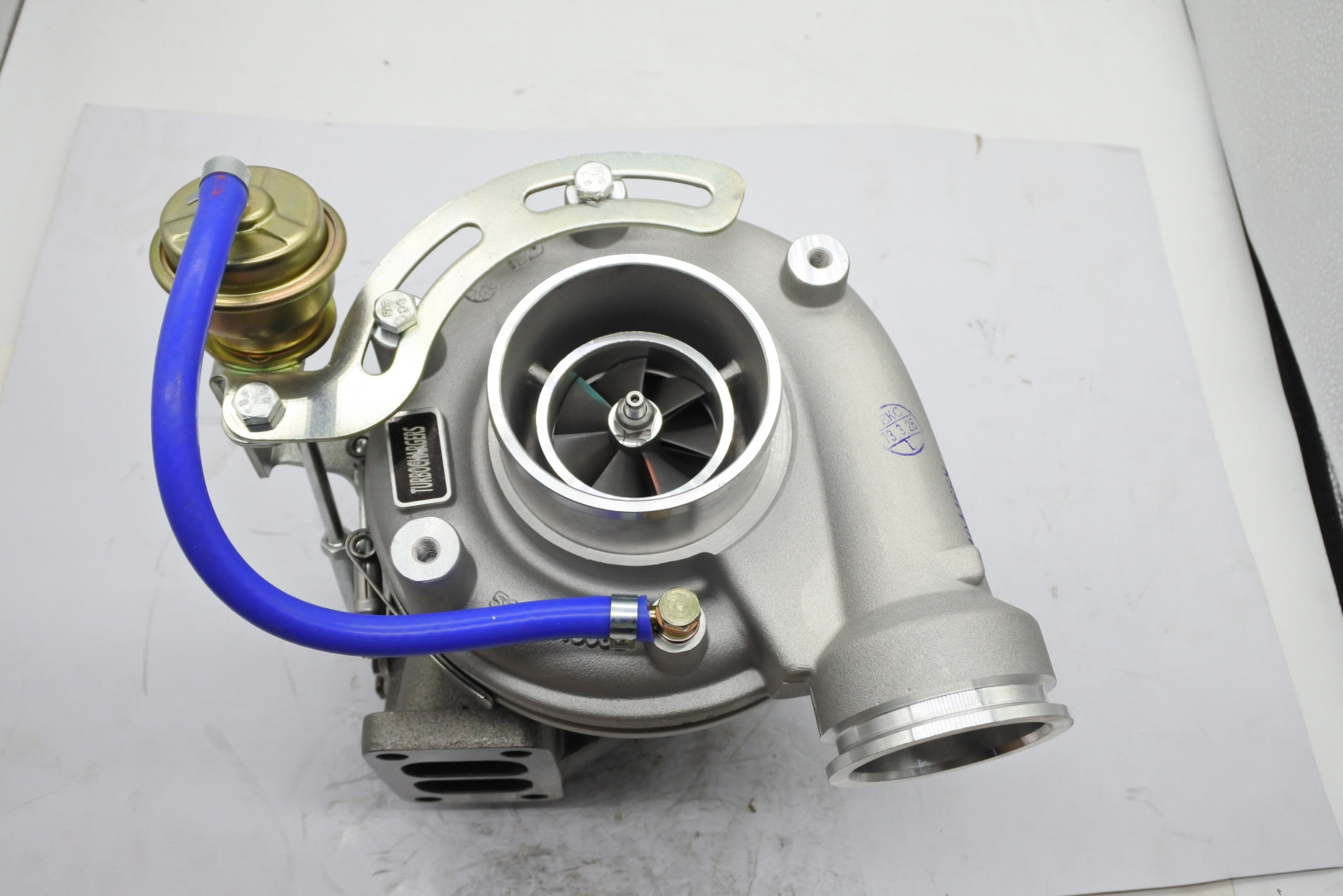 Excavator Engine Heavy Machinery Parts , Ec240b D7e Turbocharger Assy