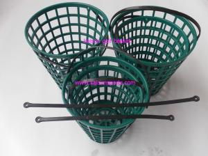 Quality golf basket , plastic golf basket , green plastic golf basket wholesale