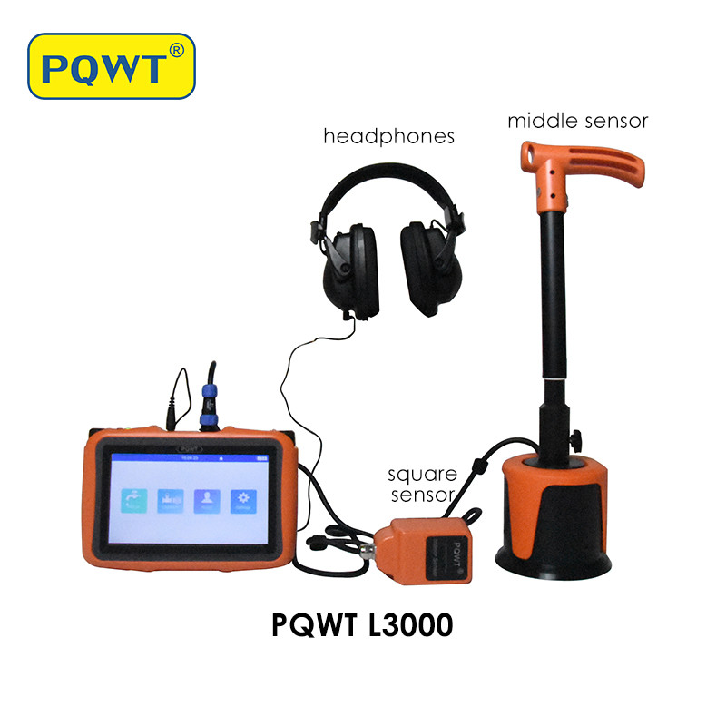 Drywall Pool Water Pipeline Leak Detector PQWT L3000 LCD Touch Screen