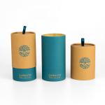 Eco 1200g Cardboard Corrugated Kraft Box Mailer Packaging With Tube