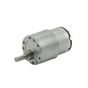 Quality 37mm 520 Brushed 12V DC Gear Motor High Torque Gear Reduction Electric Motor wholesale