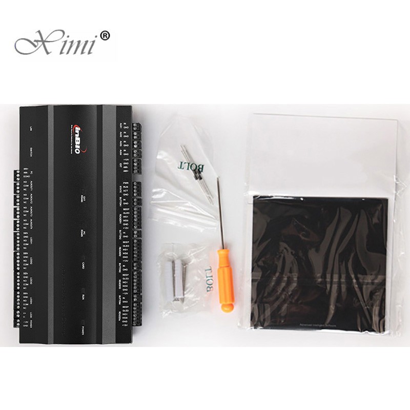 TCP/IP 4 Doors Access Control Panel ZK Original Linux System Inbio460 Fingerprint Door Access Control Board