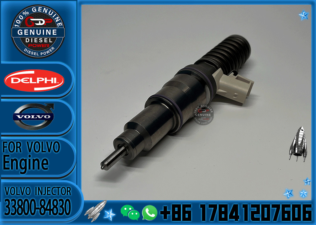 Fast delivery 33800-84830 33800-84840 engine part injector 3380084830 BEBE4D21001 used for Hyundai excavator