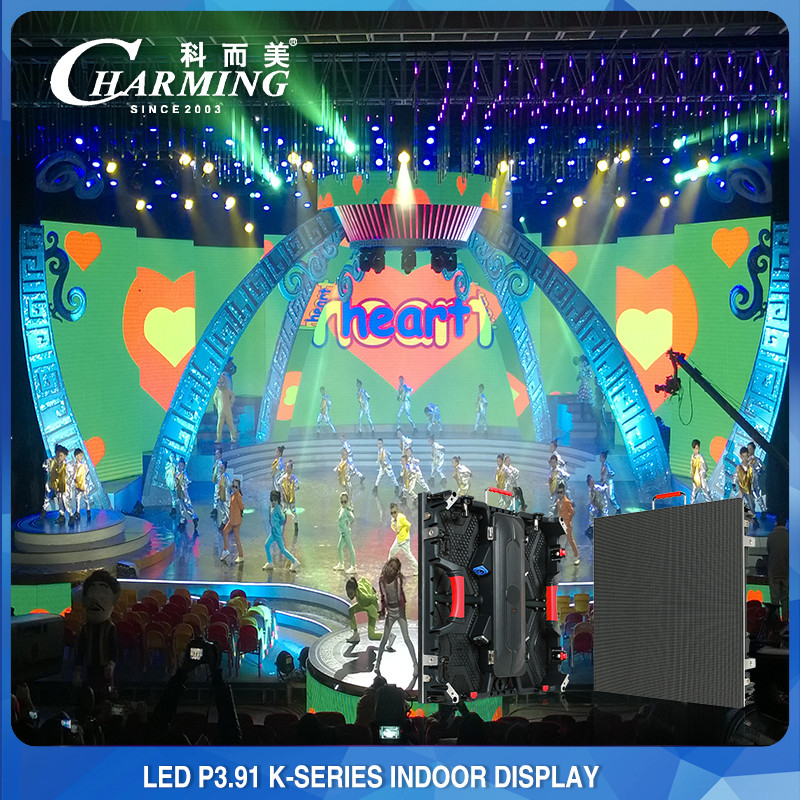 Indoor Full Color Big TV Show LED Video Wall Small Pixel Pitch P3.91
