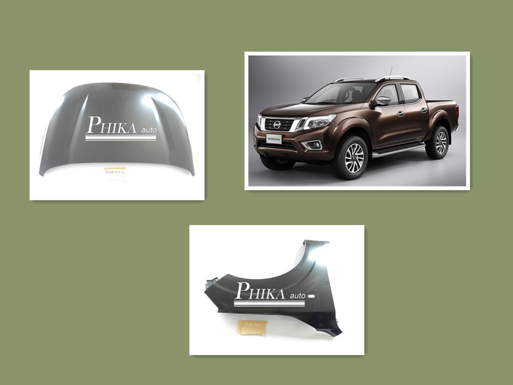 Pickup truck Auto Spare Parts Engine car hood covers For Navara NP300 2015 Nissan Partes