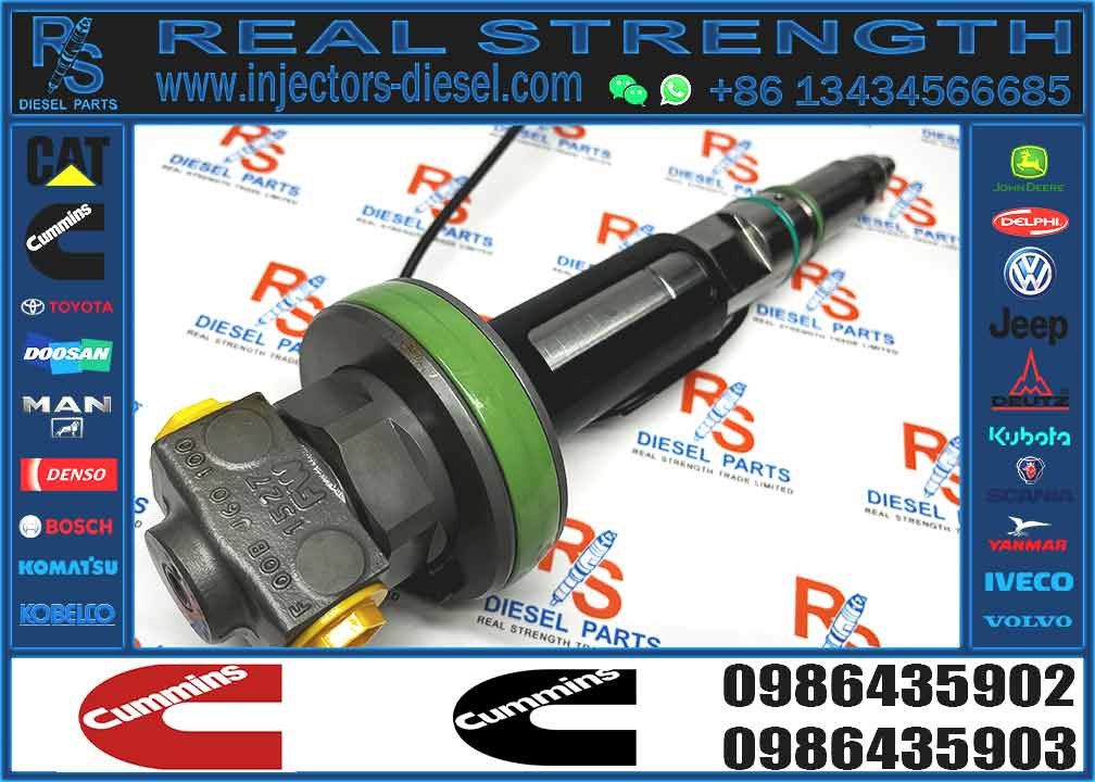 Quality Goods Auto Parts Cumminns QSK19 QSK38 QSK50 QSK60 Engine Diesel Fuel Injector 0986435902 0986435901 F00BJ00006