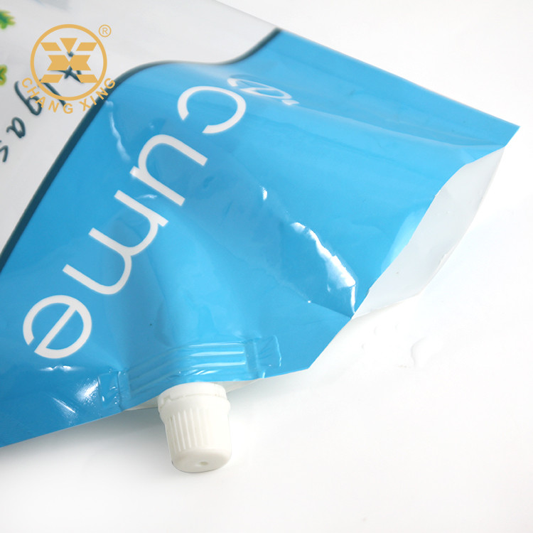 500ML 1L OEM design Doy pack Liquid Detergent Powder Packaging Pouch