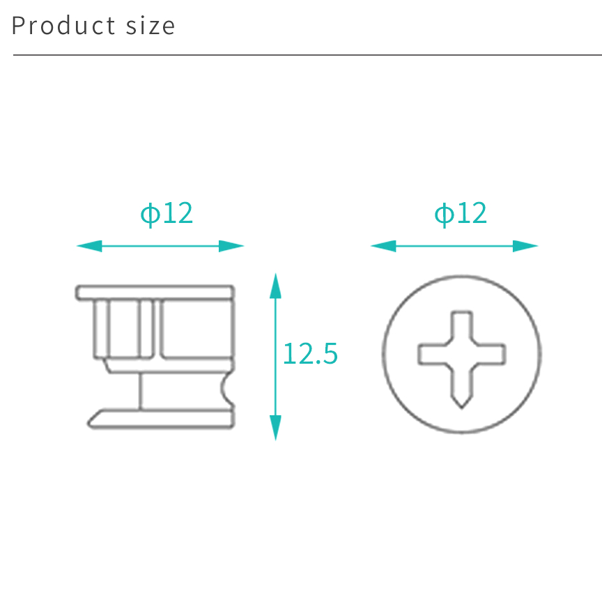 Furniture eccentric wheel