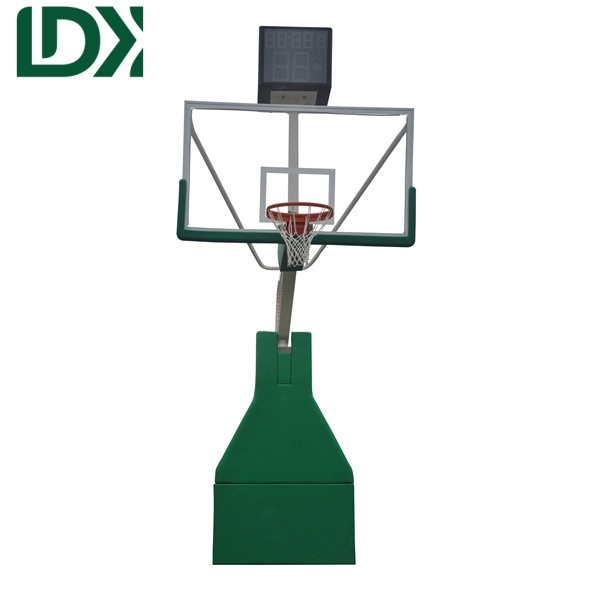 Hot Sale Electric Hydraulic Basketball Hoop Professional Basketball Stand With Wheels