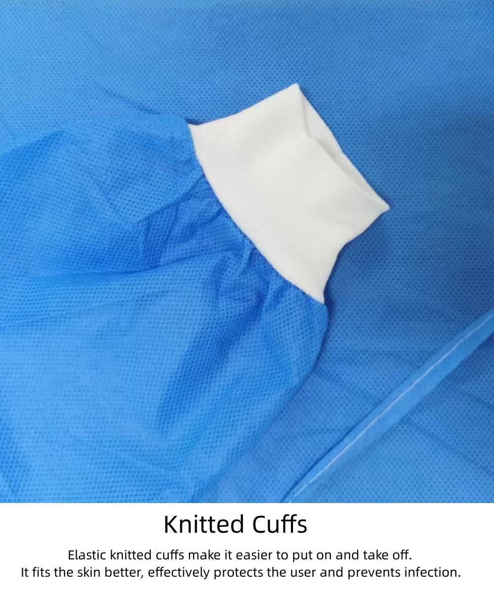 Wholesale Protective Apron AAMI Level1/2/3 Waterproof Breathable Isolation Gown