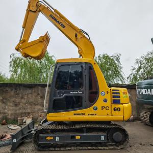 Quality HIGH POWER ENGINE USED KOMATSU PC60/ORIGINAL COLOR USED KOMATSU PC60 ON SALE wholesale