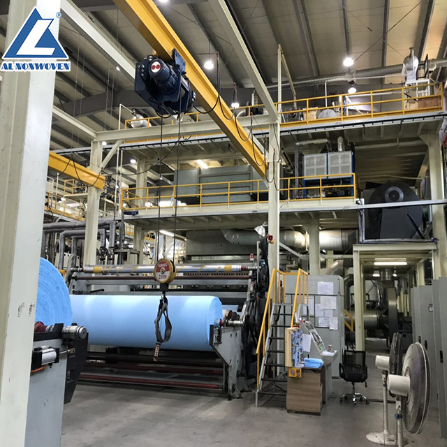 2.4m single S non woven fabric making machine low price for Agriculture
