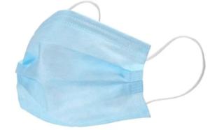 Quality Disposable 3 Ply Non Woven Face Mask Melt Blown Cloth Filter Layer Housework wholesale