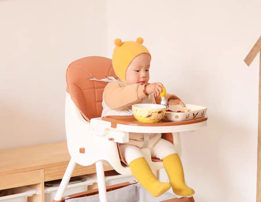 Multi Functional Portable Baby Dining Chair In Brown/Pink/Sky Blue/Green/Grey