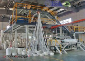 Quality 3200mm SMS PP Non Woven Fabric Production Line , Fineness 1.5~2.5dtex wholesale