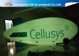 Quality Commercial Inflatable Helium Balloons , Giant Helium Blimp With LED Light wholesale