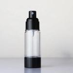 ABS Plastic Round Cylinder Cosmetic Airless Bottle 15ml 50ml 80ml 100ml 120ml