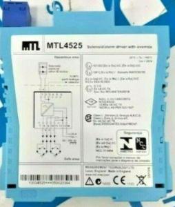 Quality MTL4525 MTL Instruments Solenoid Alarm Driver MTL4500 MTL5500 Series wholesale