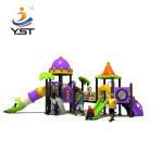 EN71 Kindergarten LLDPE Kids Playground Slide Entertaining