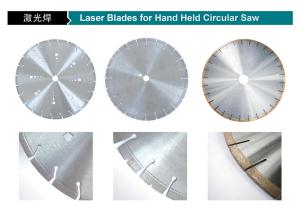 Quality 105mm 4in Laser Welding Diamond Saw Blade Wave Turbo Steel Core wholesale