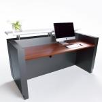 Simple Design Marble Top Modern Office Furniture Reception Desk