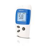 0.6ul Blood Volume Diabetes Glucose Meter , Light Warning Blood Sugar Level