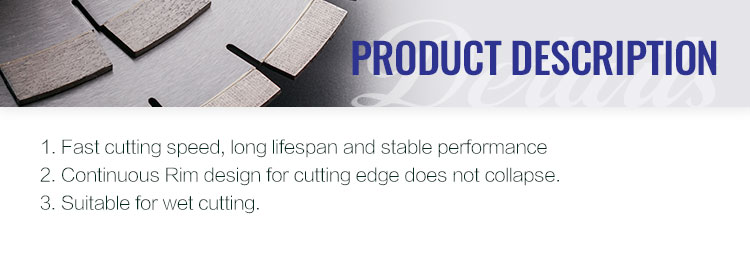 Cold Press 8 Inch Continuous Diamond Saw Blade for Ceramic Tile Asphalt Cutting Good