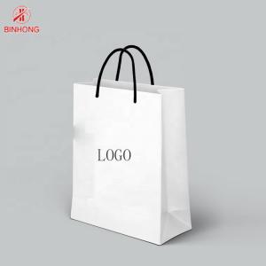 Quality Oil Proof Coated Paper 80gms Twisted Handle Bags wholesale