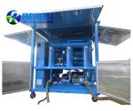 High Vacuum Double Stage Insulating Oil Purification Plant 9000Liters/Hour