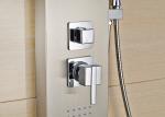 Contemporary ROVATE Massage Shower Panel , Fixed Shower Panel Easy To Install