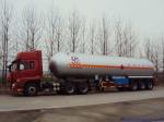 Low price 60m3 tri axle propane tanker trailer
