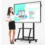 85 Inch Touchscreen Whiteboard Monitor , Smart Interactive Panel Display