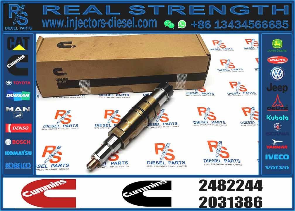 Diesel Fuel injector common rail injector 2482244 for diesel fuel engine DC13 2872405 2488244
