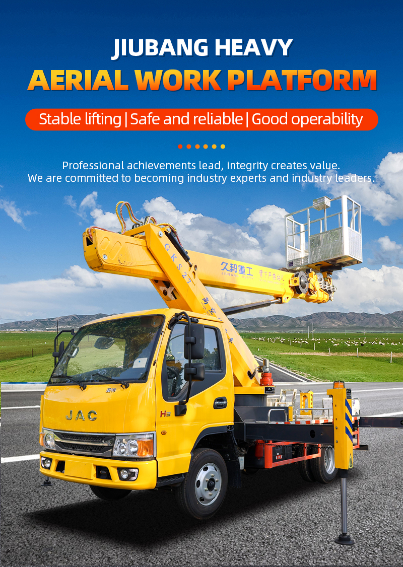 27m aerial work platform hydraulic lift platform truck price