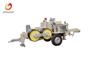 Quality SA - YQ300 Cable Wire Rope Hydraulic Puller Tensioner 300KN Conductor Stringing Equipment wholesale