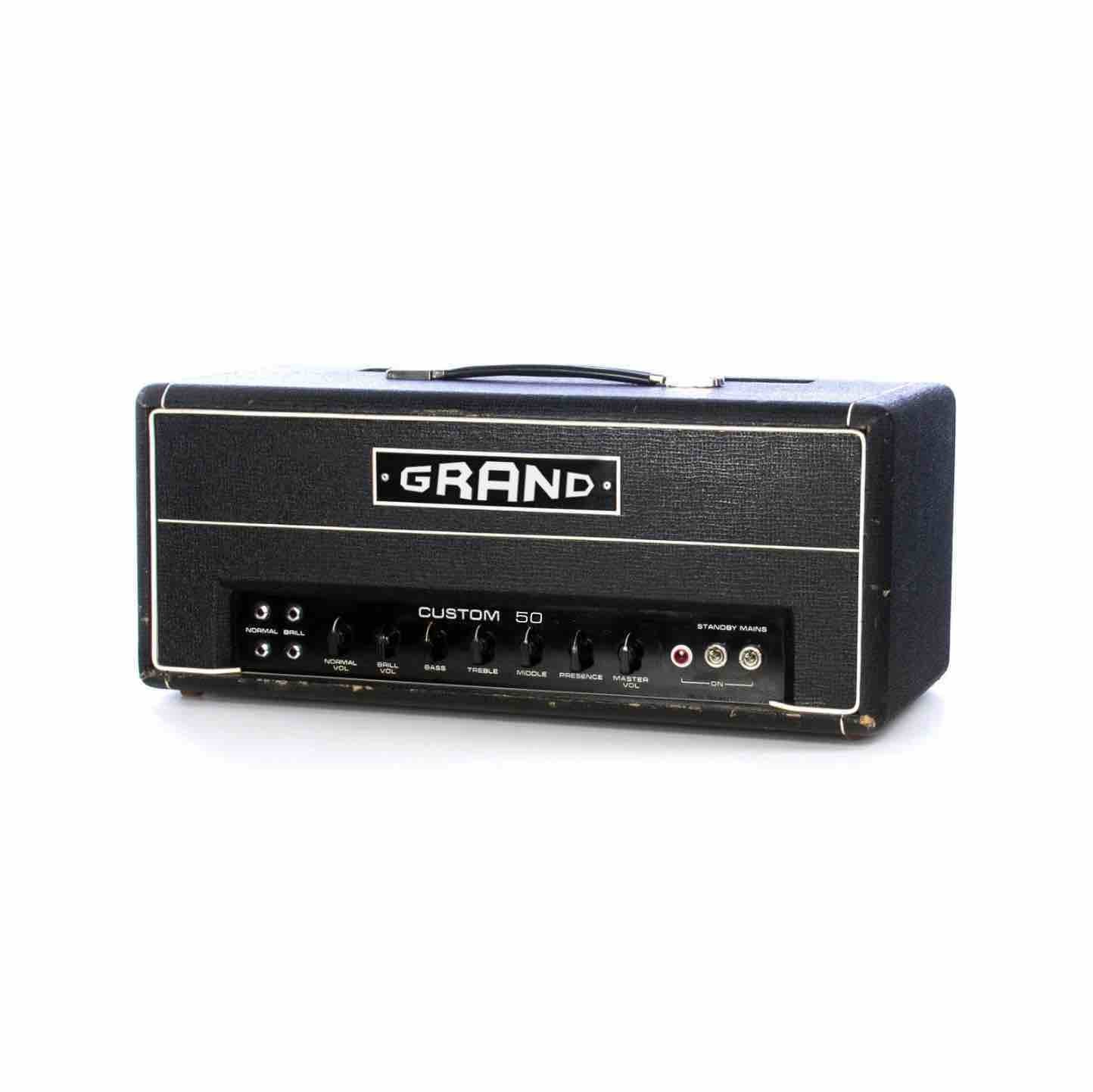 Handwired DR504 Custom 50W Guitar Amplifier Head with 2 X EL34 Output Valves in Power Stage and 4 X ECC83 Pre-amp Valve