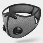 Sport Valve Flocking 4 Layer Activated Carbon Mask