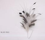 10x30cm Goose Feather Mounts Party Decor Guinea Fowl Peacock Feather Flowers