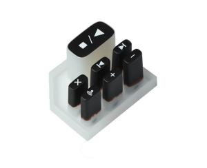 Quality Tight Tolerance Silicone Rubber Keypad Rectangular Dustproof wholesale