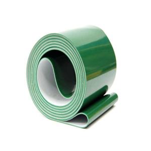 Quality 15000mm Length PVC 4 Ply Customizable Lightweight Conveyor Belt For Packaging And Logistics Industries wholesale