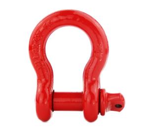 Quality Forged Alloy Steel Bow Type Shackle Heavy Duty Galvanized Surface wholesale