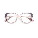 Fashion Ladies Oversized Tr90 Glasses Frames Tr90 Blue Light Glasses
